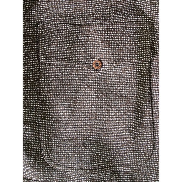 VINTAGE Michael/Sterns Sport Coat Wool 2 Button Business Jacket Blazer Retro 44 - Picture 4 of 11